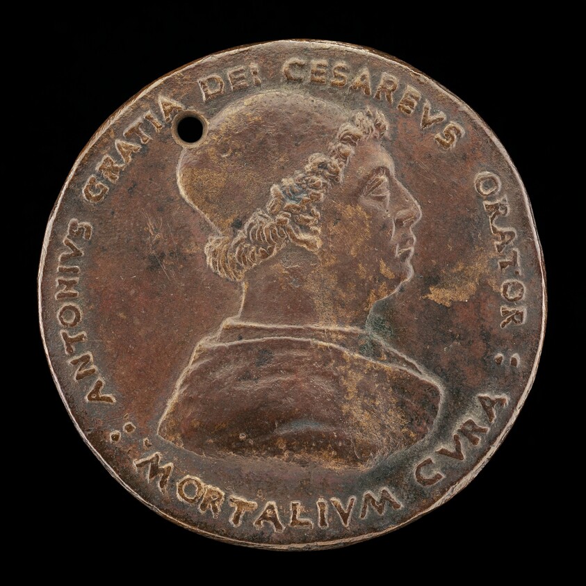 Antonio Graziadei, died 1491, Imperial Envoy [obverse]