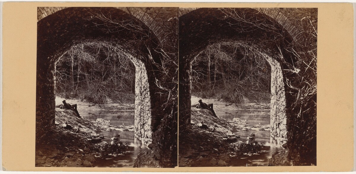A Peep through the Arch, Wissahickon