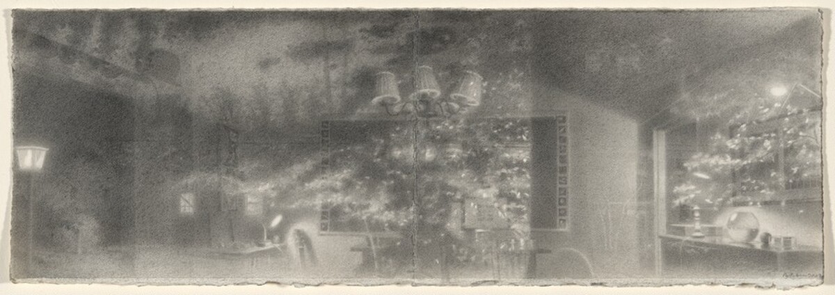 Folded Self-Portrait with Night I