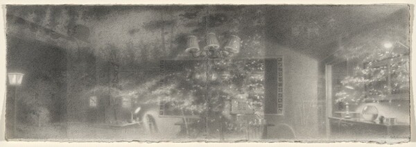 Folded Self-Portrait with Night I