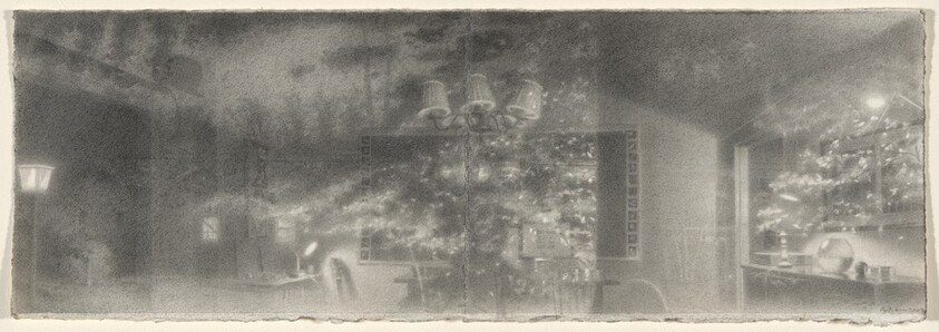 Folded Self-Portrait with Night I