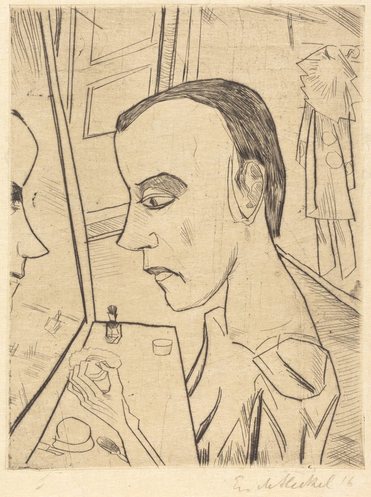 In the Dressing Room (In der Garderobe)
