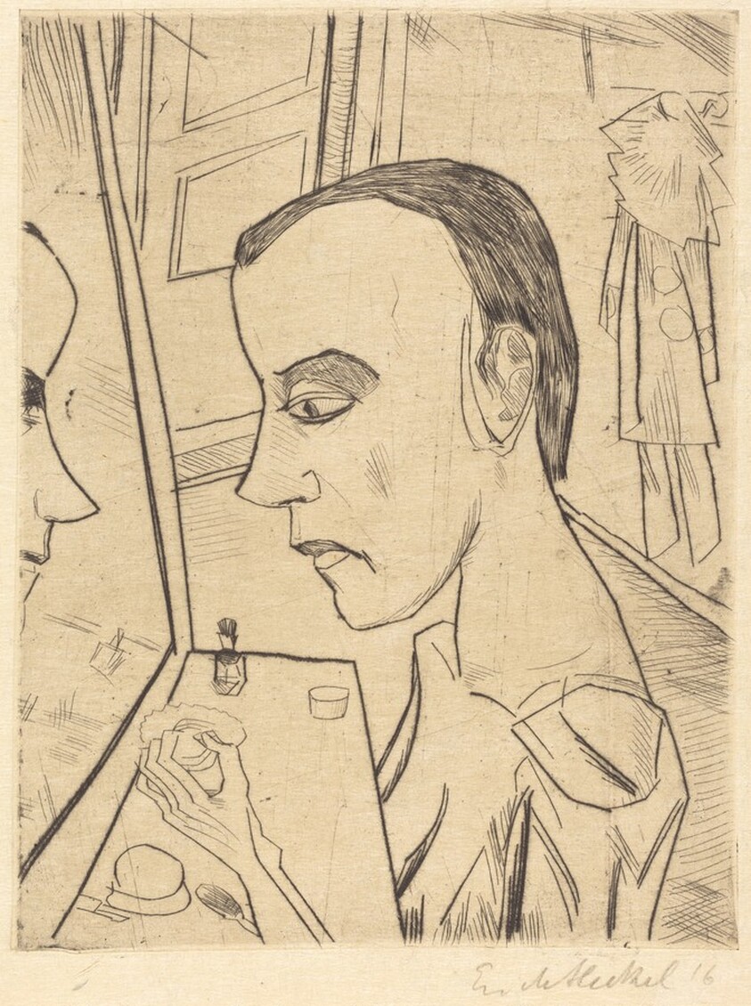 In the Dressing Room (In der Garderobe)