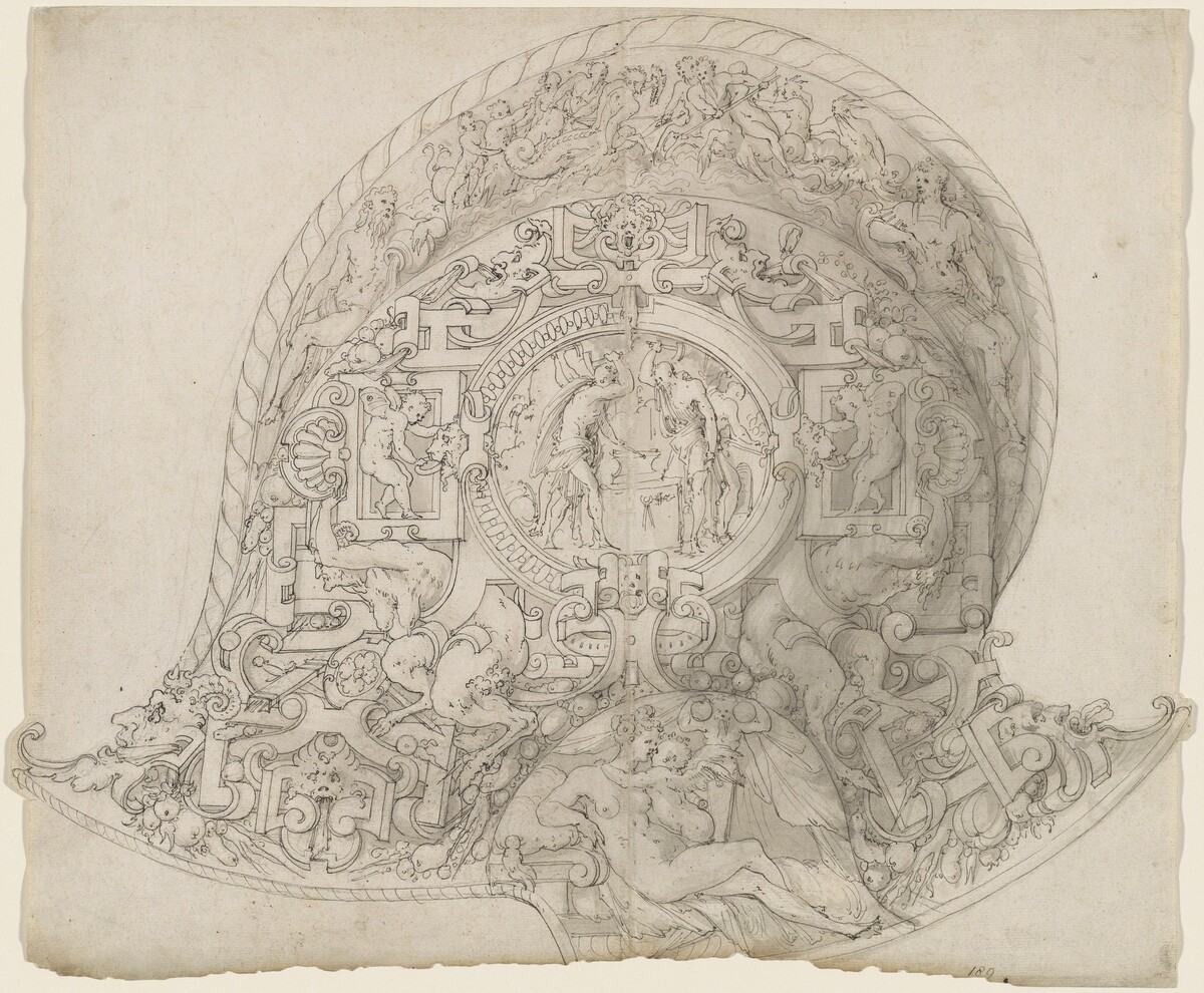 Design for a Burgonet Helmet