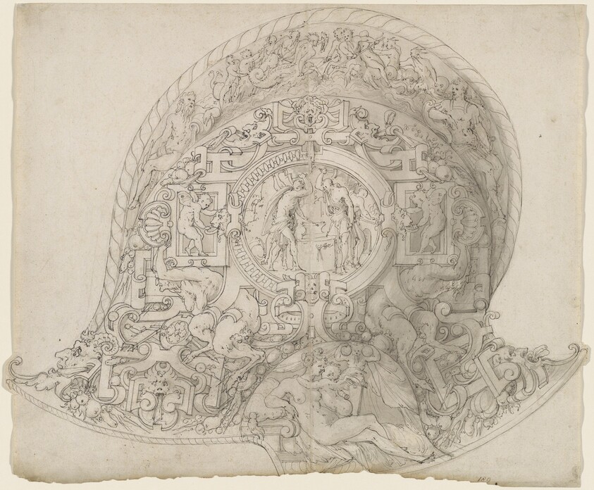 Design for a Burgonet Helmet