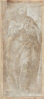 Standing Woman with Her Hands Clasped in Prayer, Filippino Lippi, c. 1488