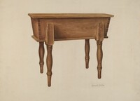 Dough Tray, Leonard Battee, c. 1938