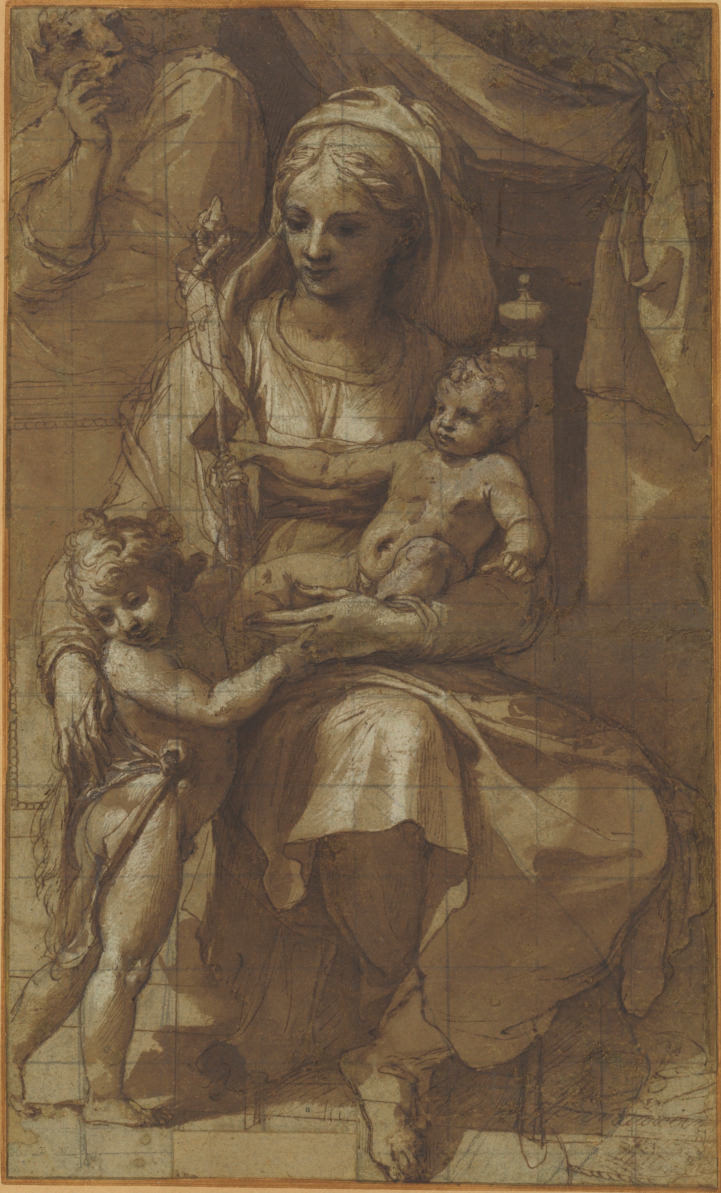 The Holy Family with the Infant John the Baptist by