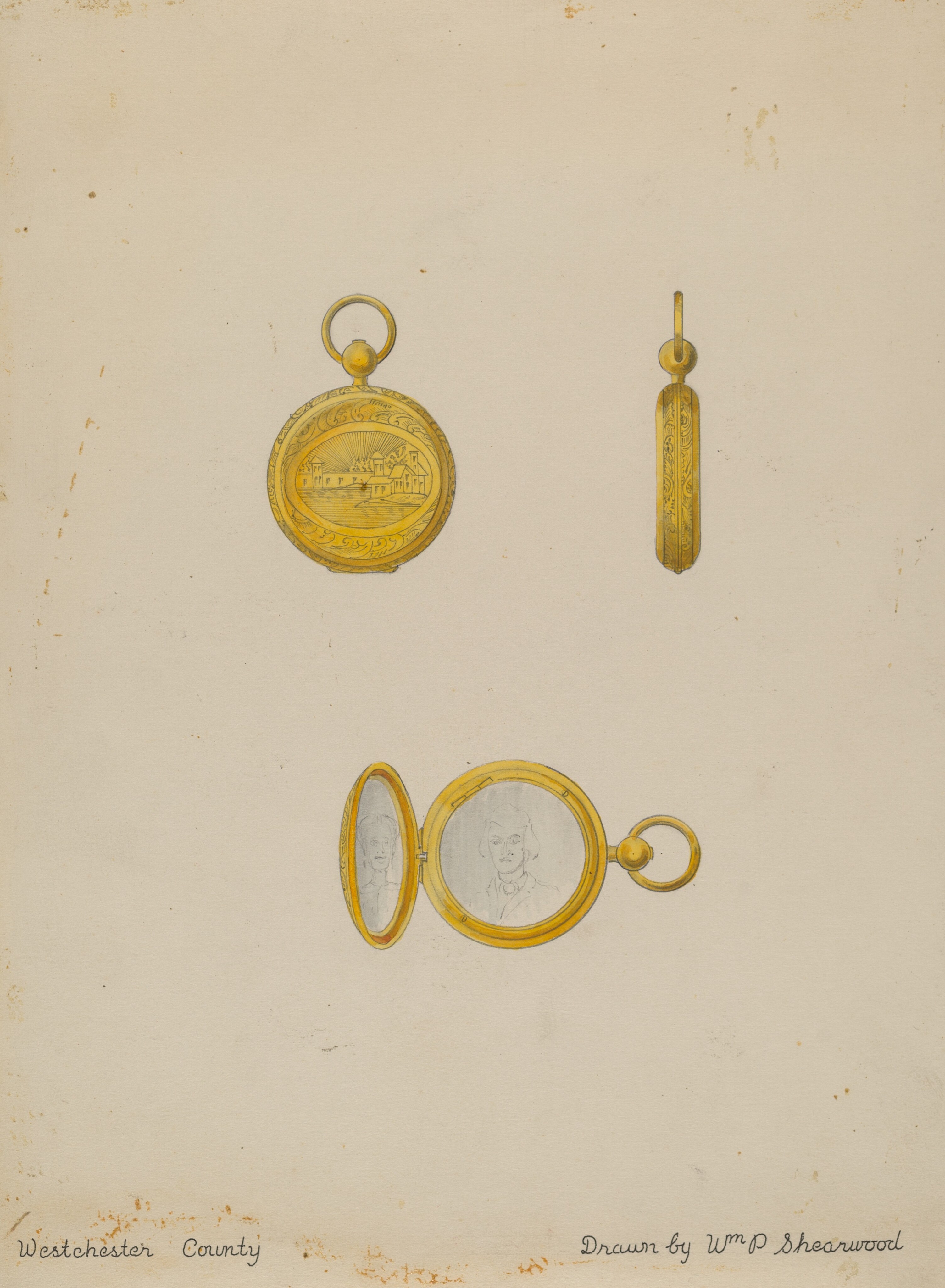 Watch Chain Locket by William P. Shearwood