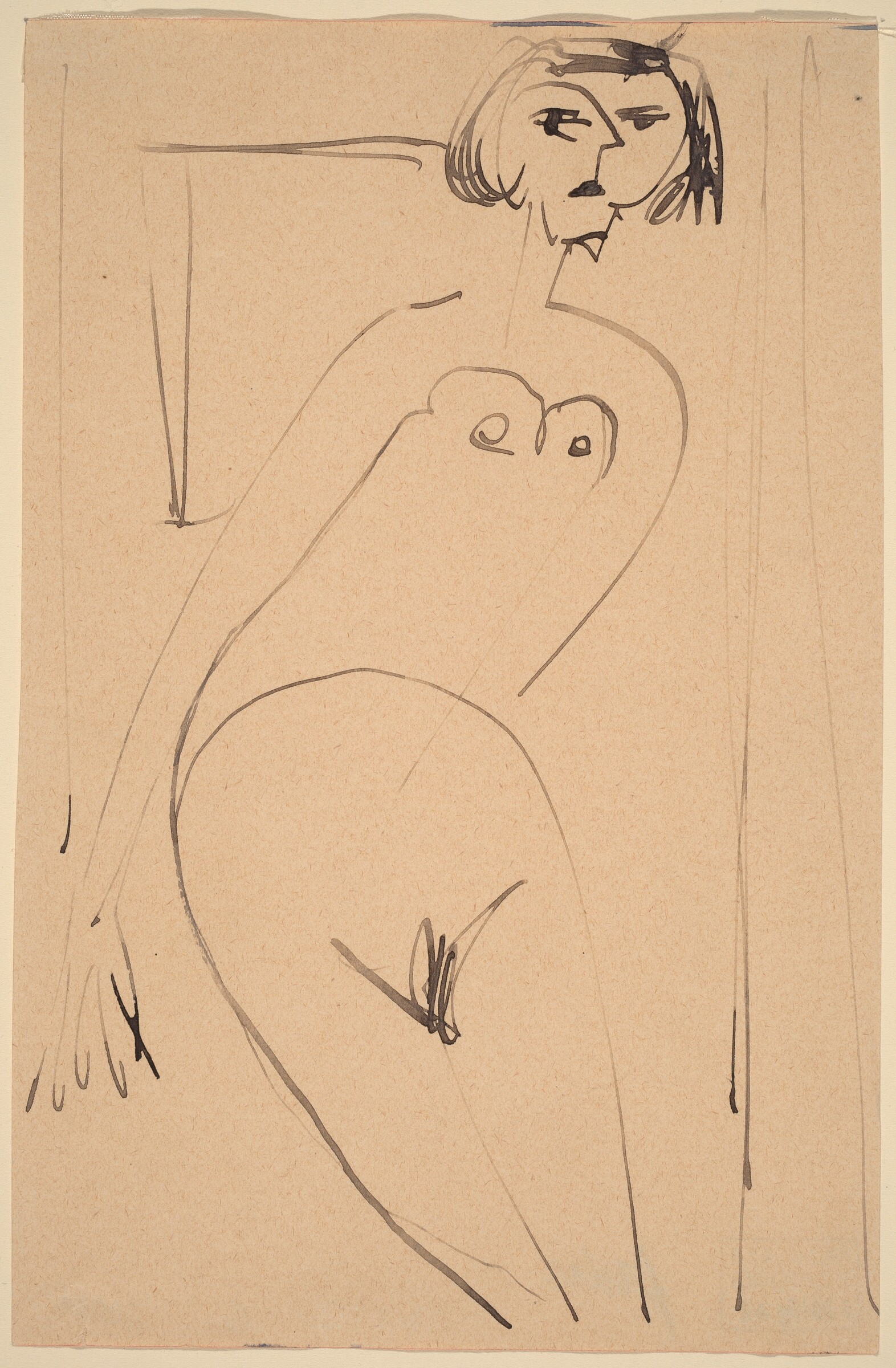 Nude, Ernst Ludwig Kirchner