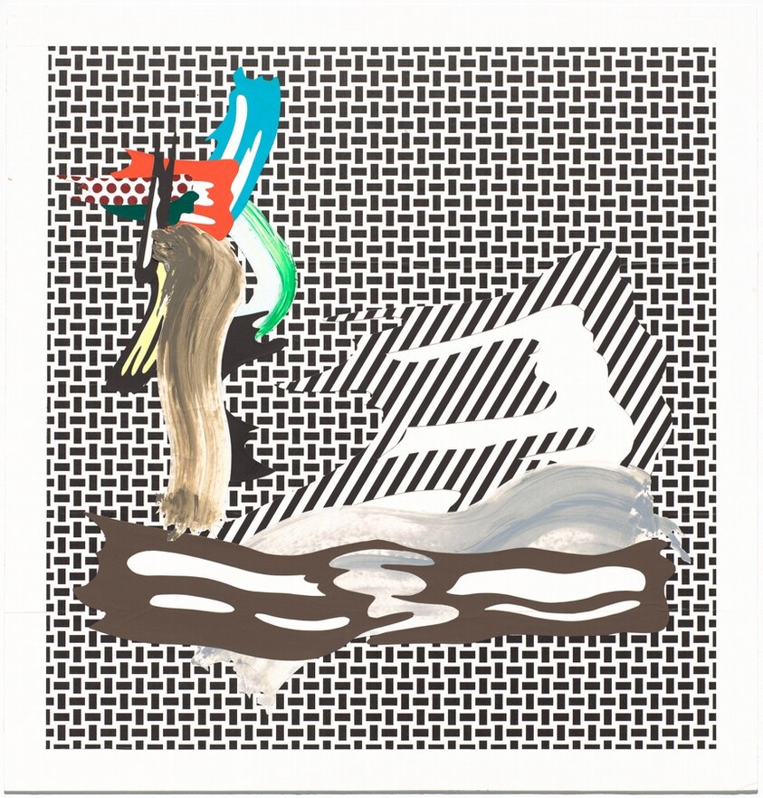 Study for "Brushstroke on Canvas"