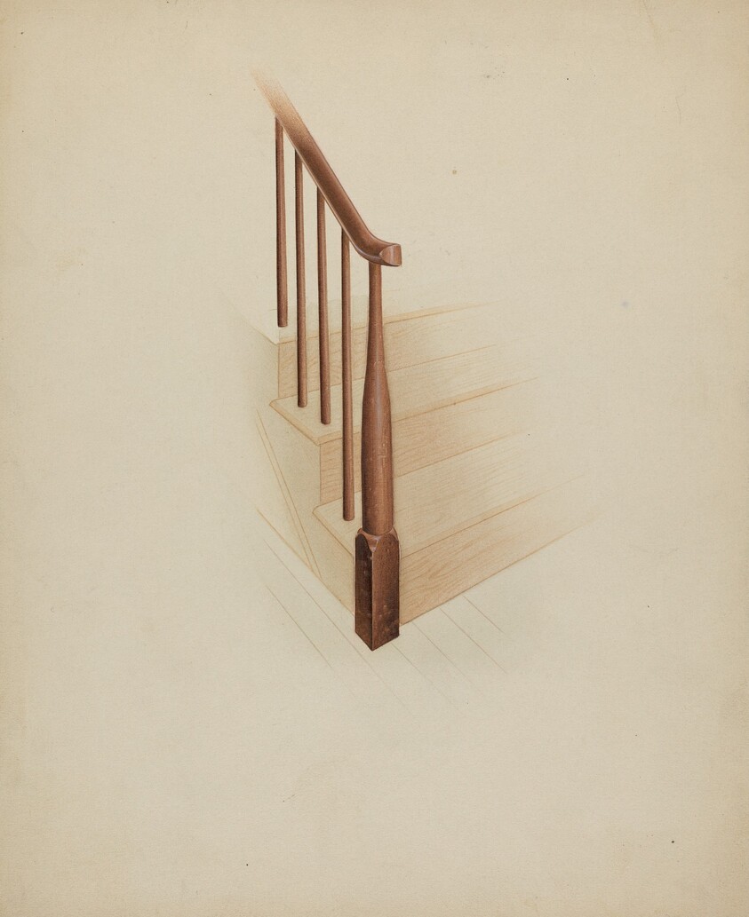 Shaker Newel Post