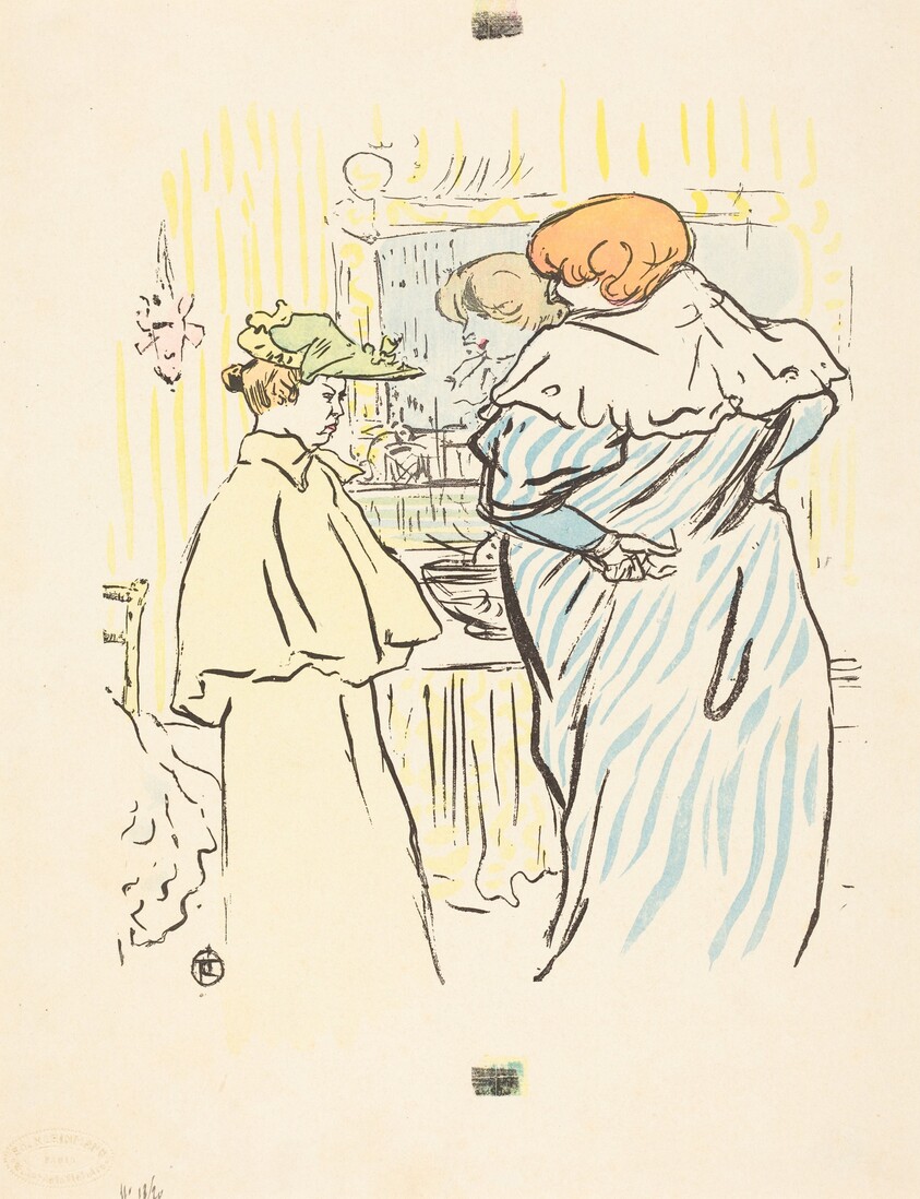 Two Women before a Mirror