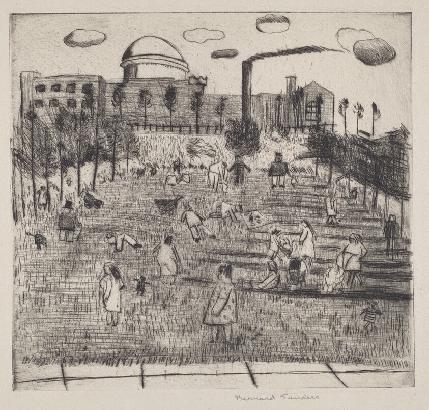 Untitled (Summer Day at the Hayden Planetarium)