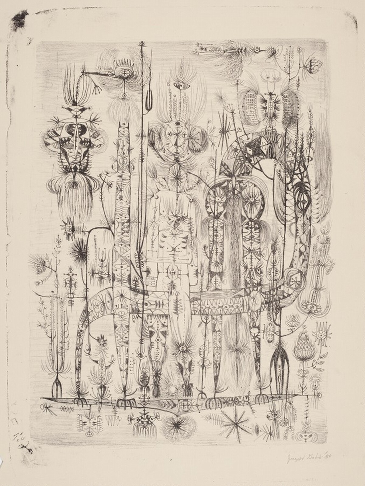 Untitled (Totemic Figures)