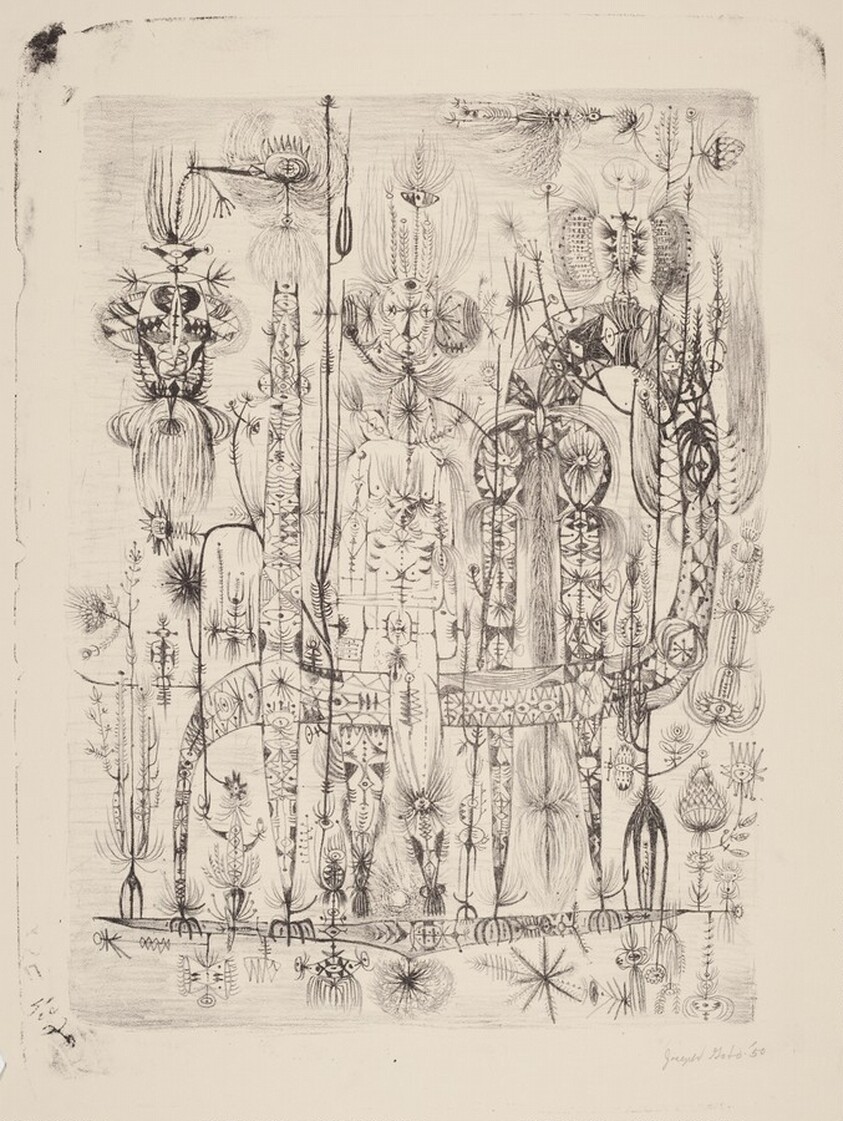 Untitled (Totemic Figures)