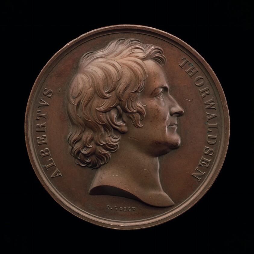 Bertel Thorvaldsen, 1770-1844, Sculptor [obverse]