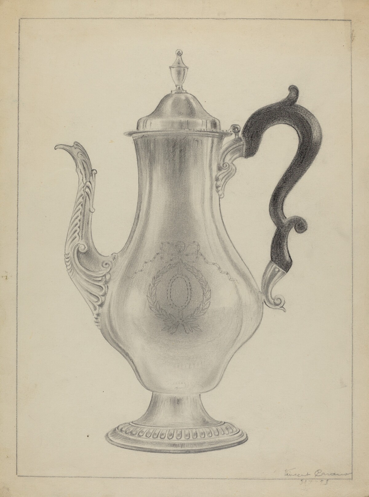 Silver Coffee Pot