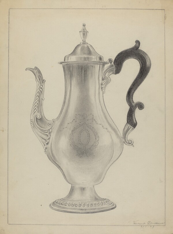 Silver Coffee Pot