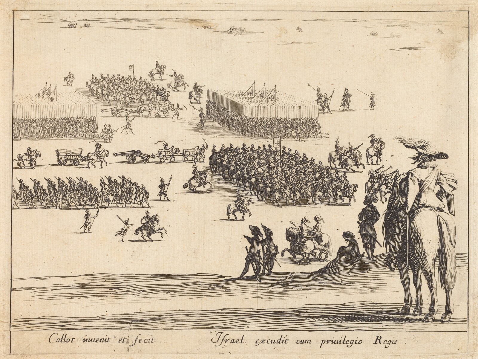 The Review, Jacques Callot, c. 1627/1628