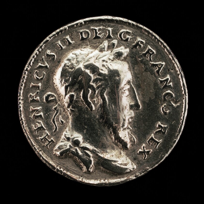 Henri II, 1519-1559, King of France 1547 [obverse]