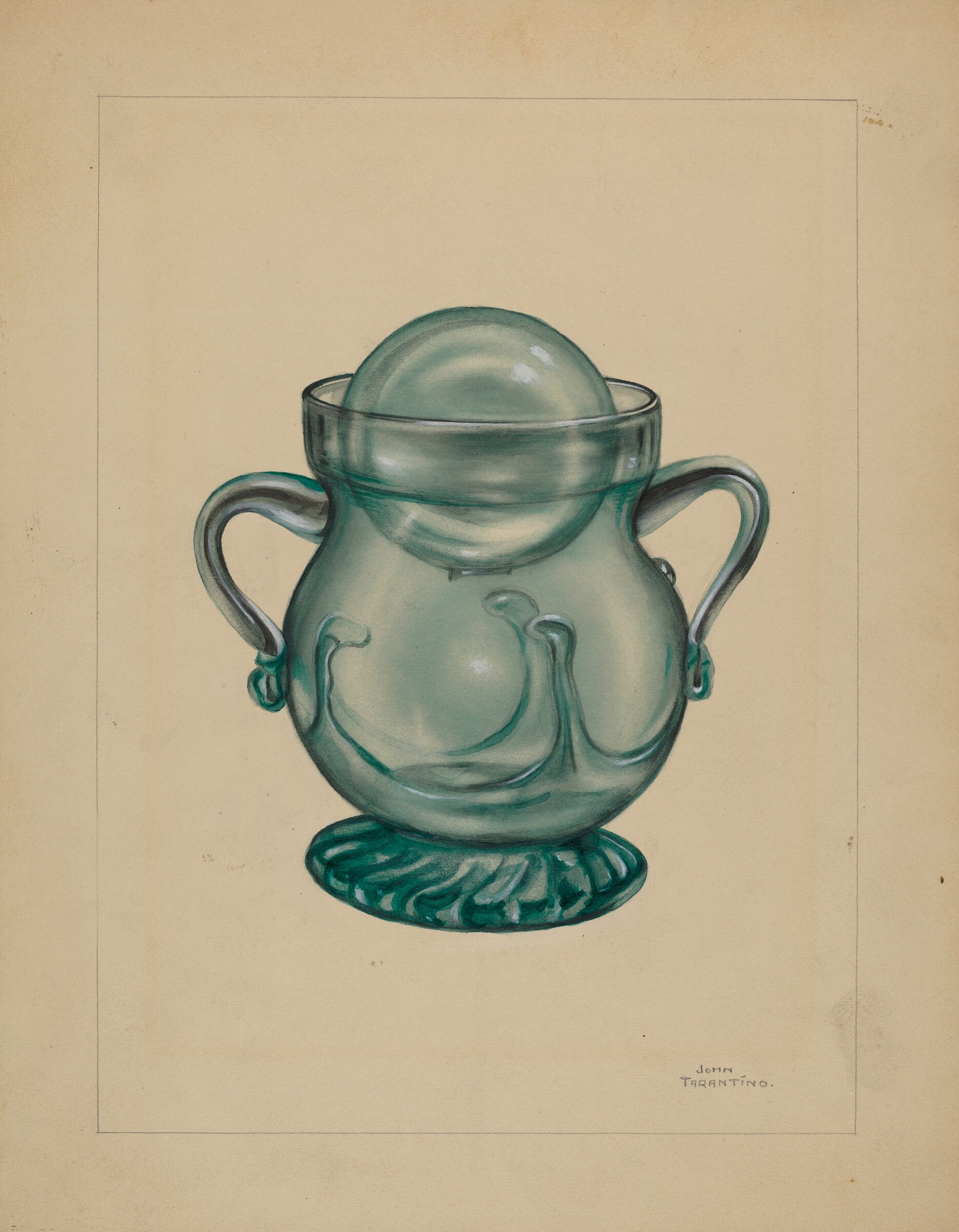 Sugar Bowl, John Tarantino, c. 1936
