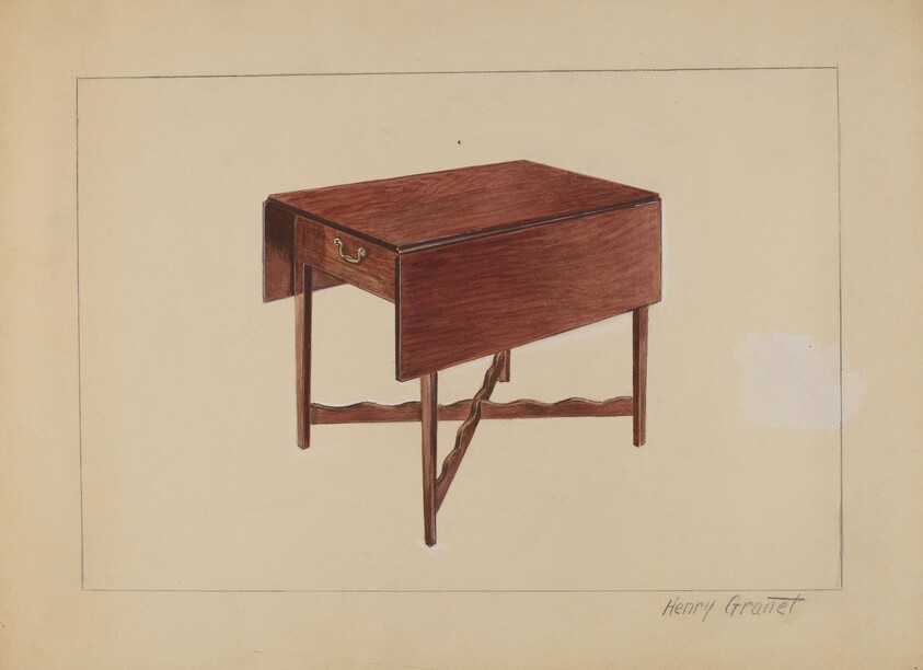 Drop-Leaf Table
