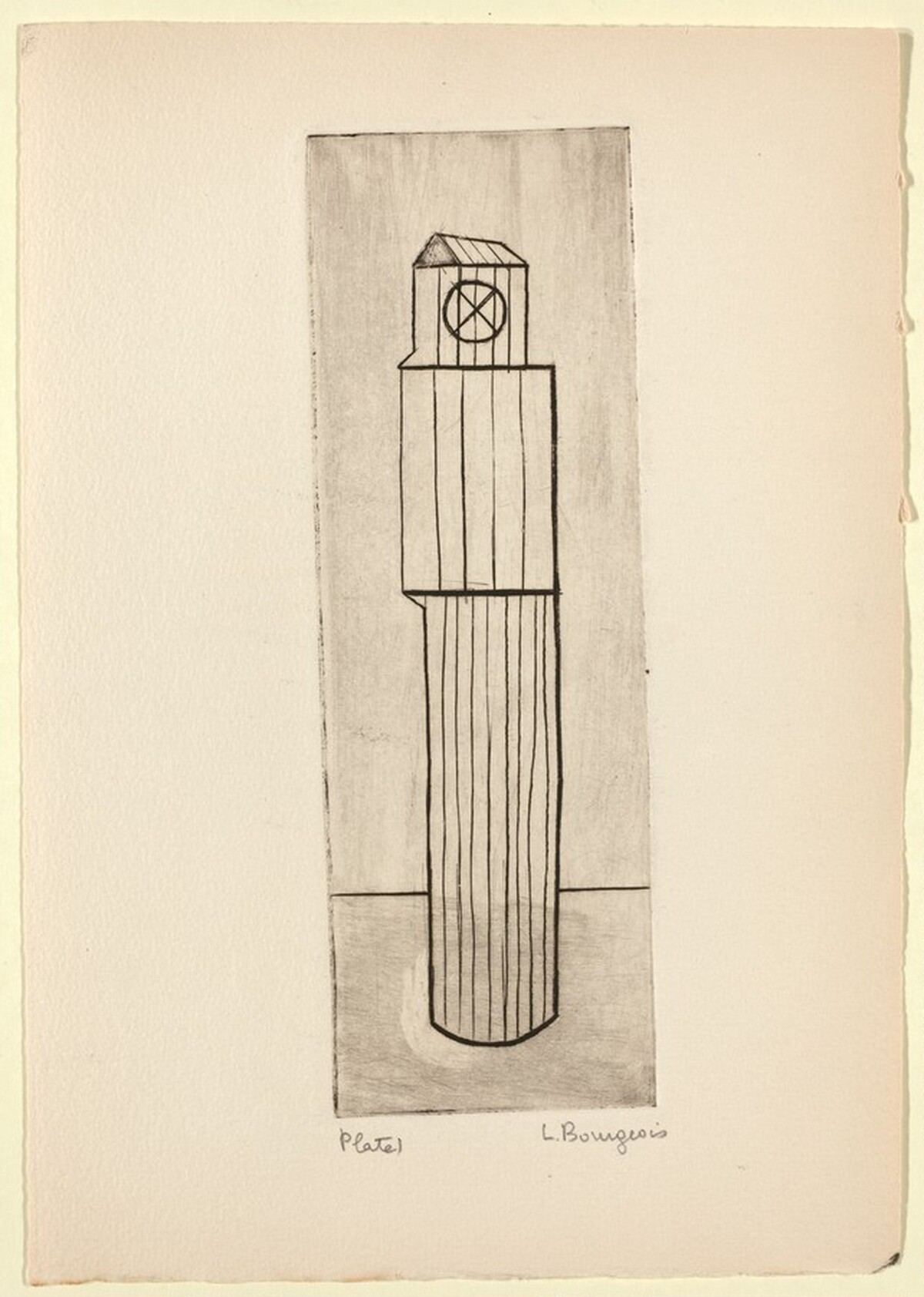 He Disappeared into Complete Silence, Plate 1