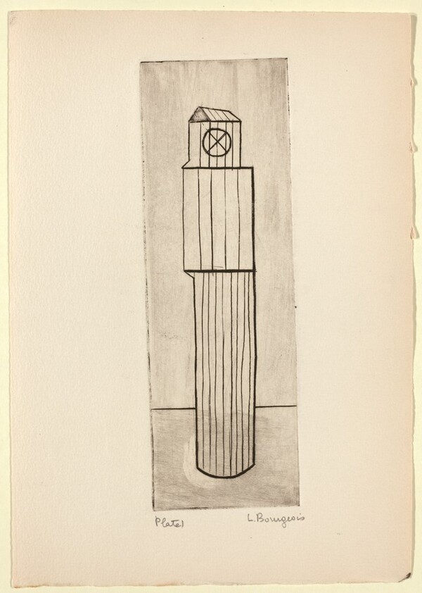 He Disappeared into Complete Silence, Plate 1