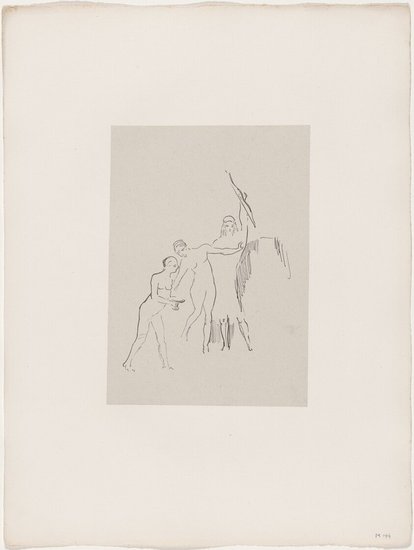 Immédiatement Surgissent Trois Déesses