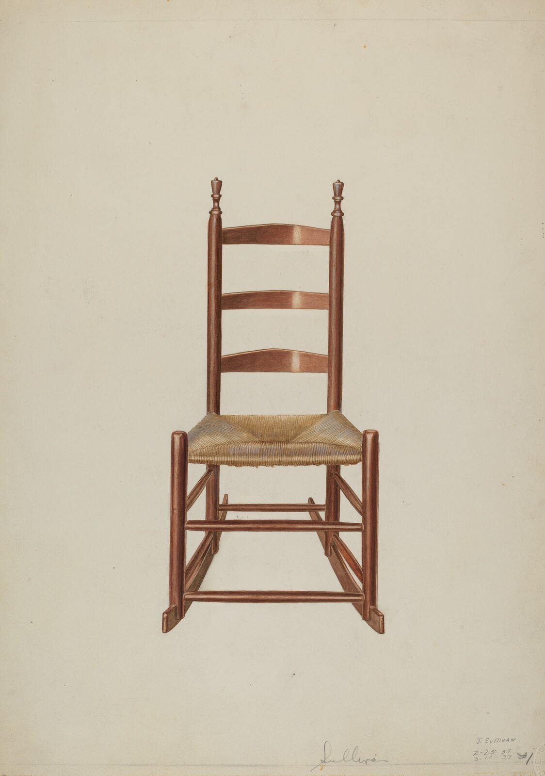 Ladder Rock Chair, John Sullivan, 1937