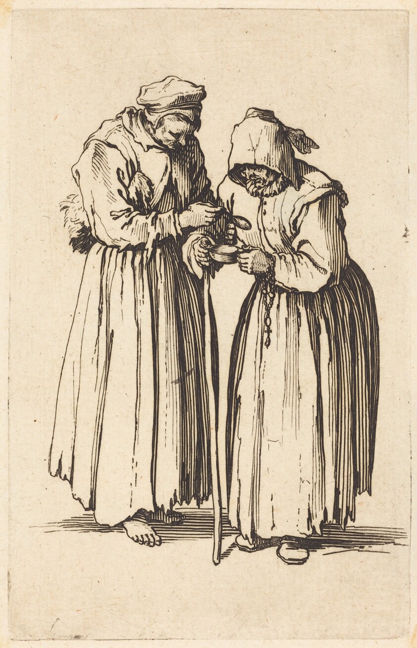 Two Beggar Women