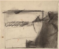 Untitled [recto], Franz Kline, 1950s