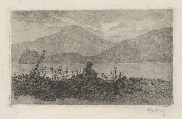 A May Evening at Lierna, 2