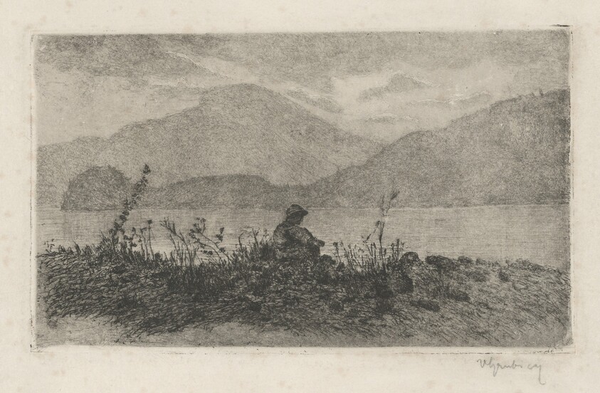 A May Evening at Lierna, 2