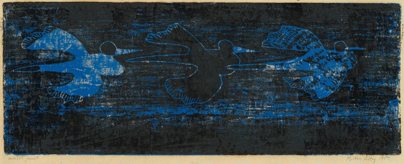 Three Birds, Milton Avery, 1952