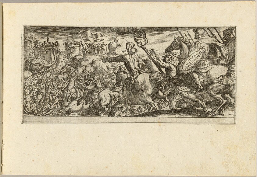 Cavalry Attack on a Walled Fortress