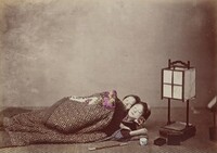 Sleeping Beauties, Felice Beato, 1868