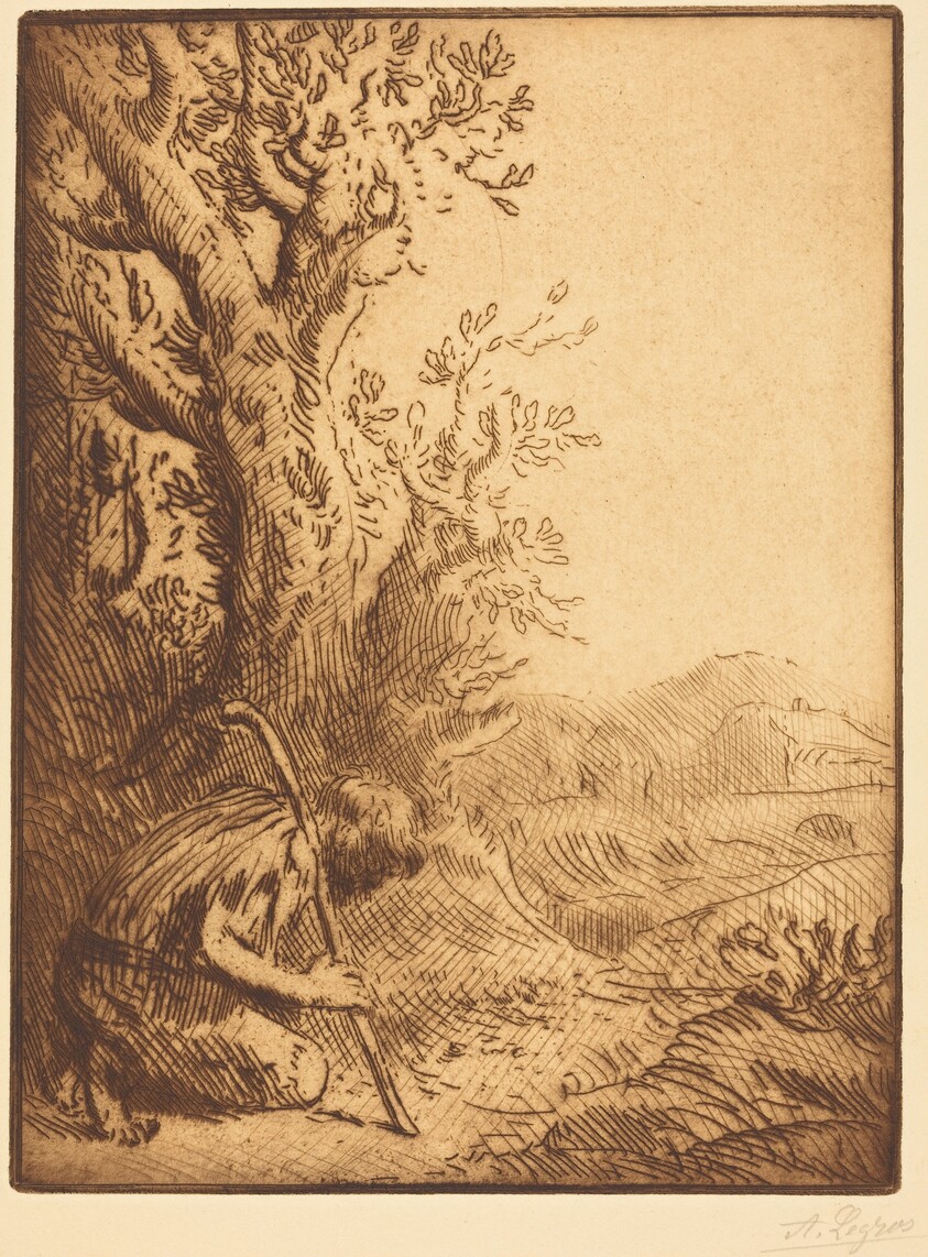 The Prodigal Son, 4th plate (L'enfant prodigue)