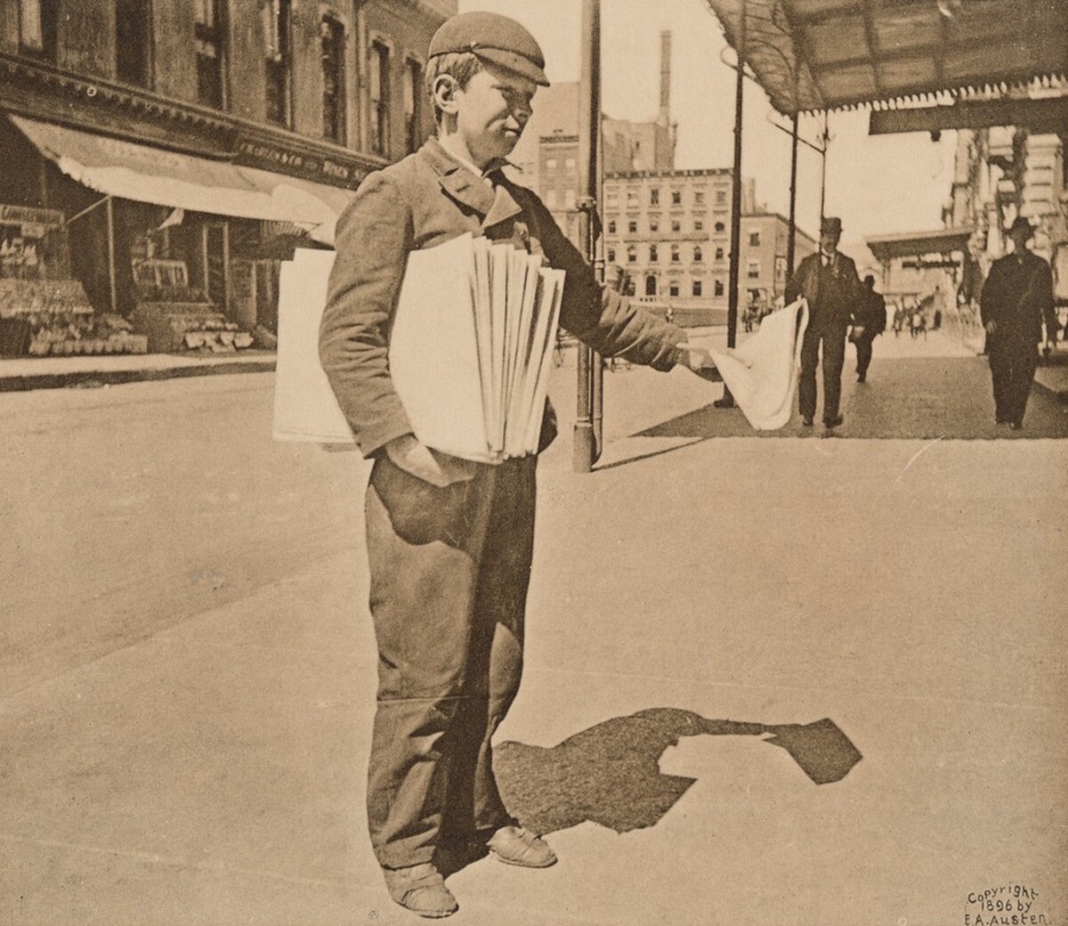 Newsboy, Grand Central Depot