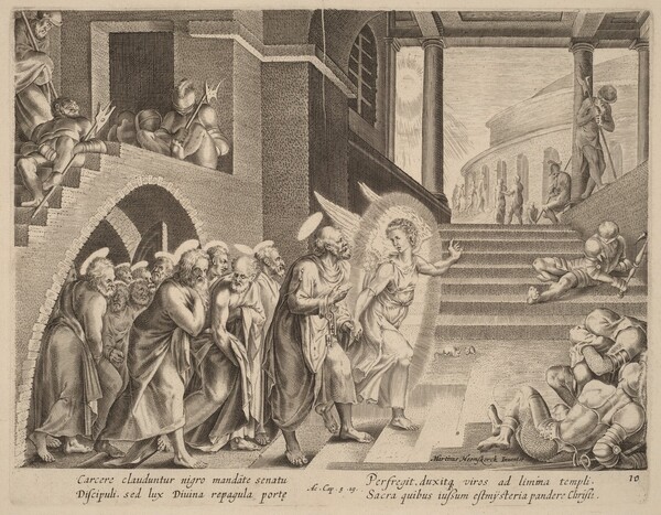 The Apostles Delivered from Prison by an Angel