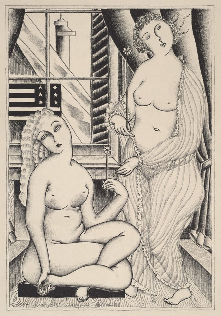Untitled (Two nude women)