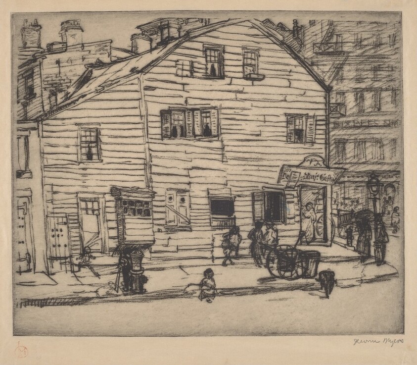 Greenwich Village, Street Scene