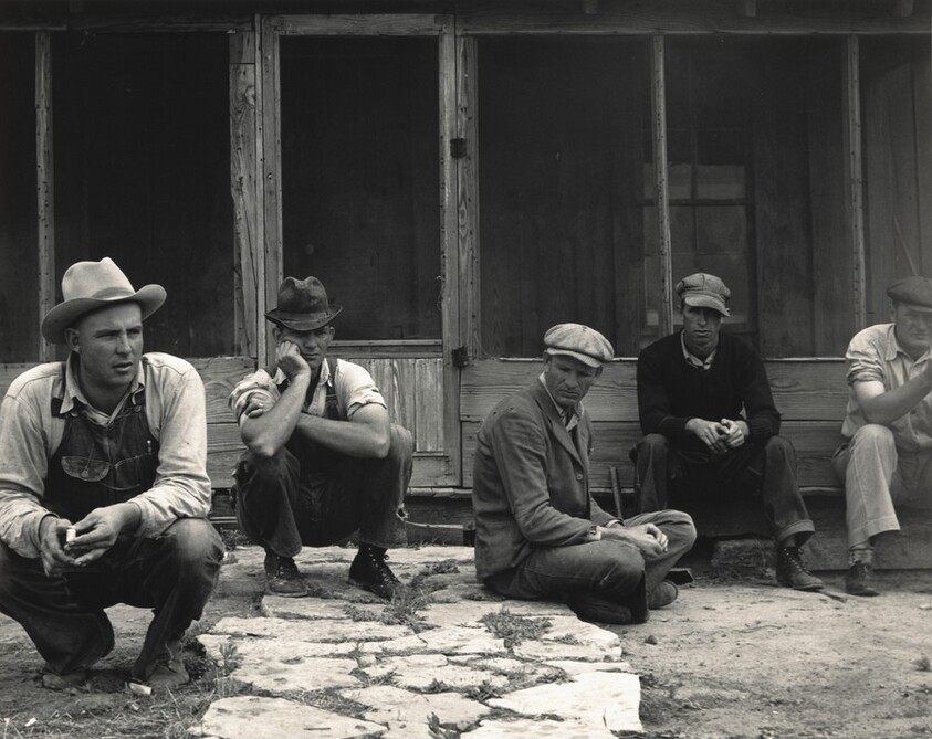 Displaced tenant farmers, Goodlett, Hardeman County, Texas