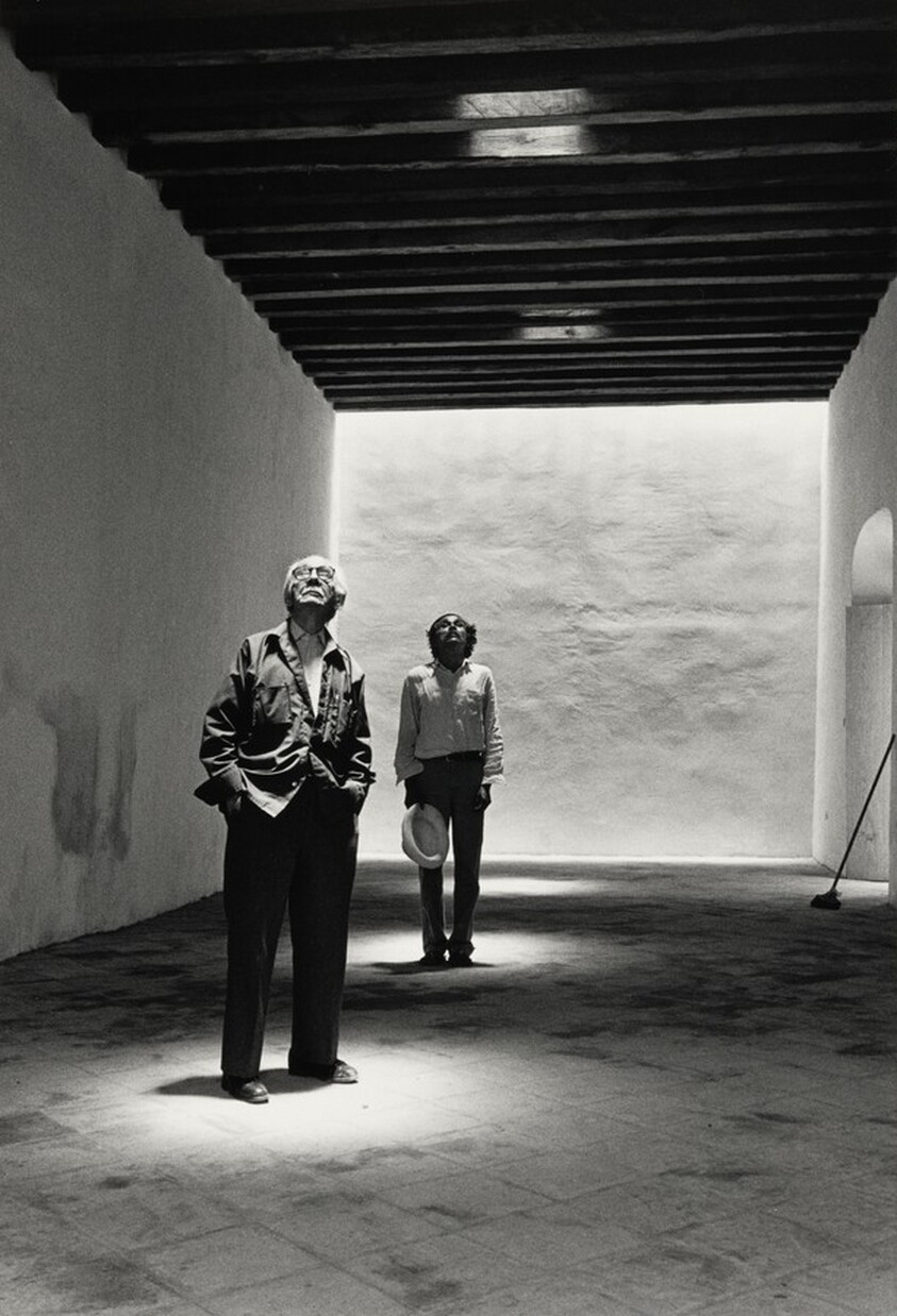 Manuel Álvarez Bravo y Francisco Toledo (Manuel Álvarez Bravo and Francisco Toledo)