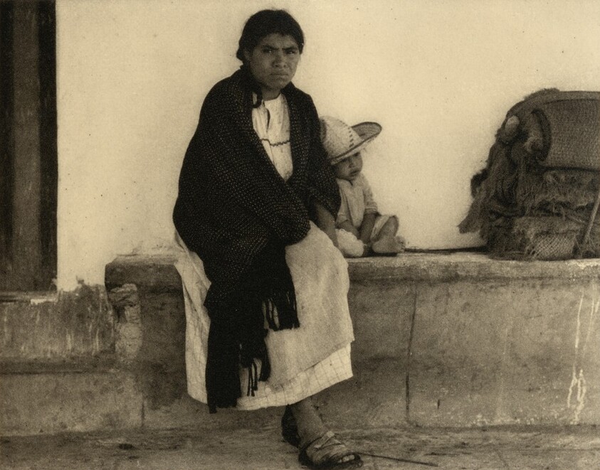 Woman and Baby, Hidalgo