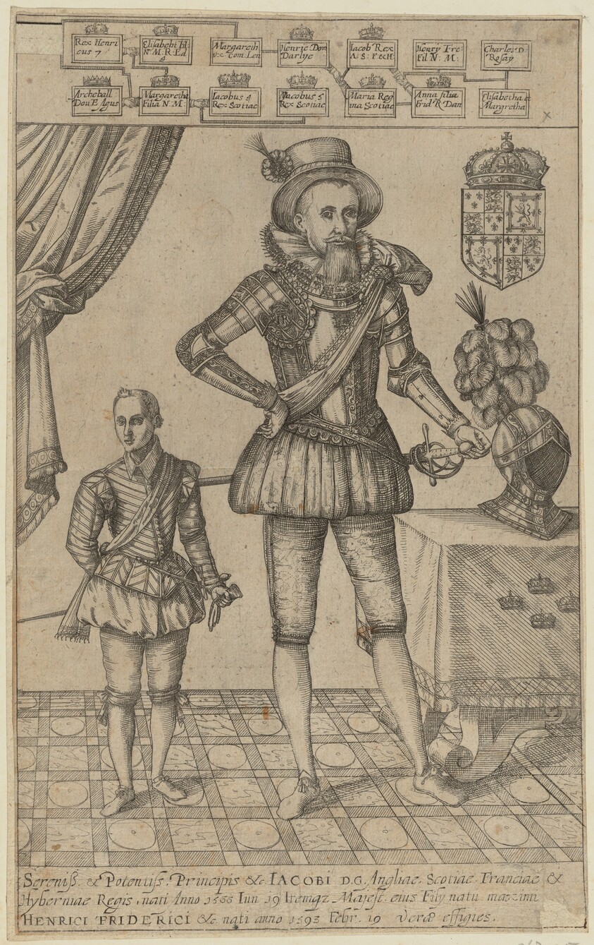 James I and Prince Henry Frederick