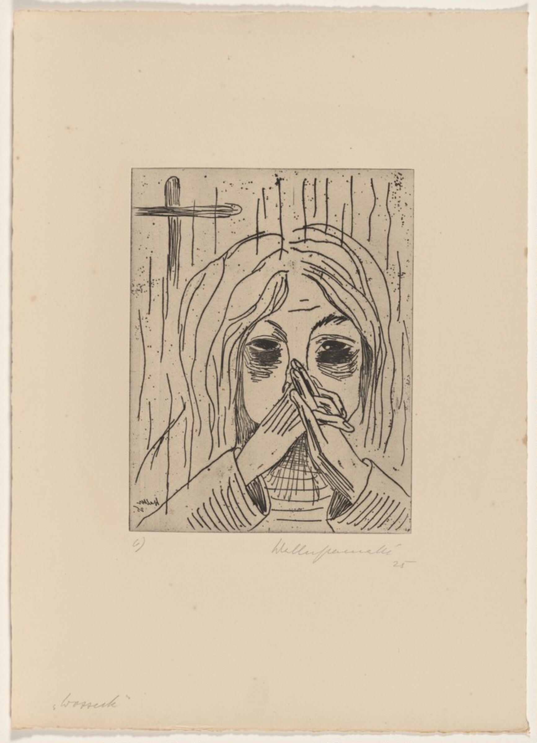 Maria Parying, Walter Gramatté, 1925