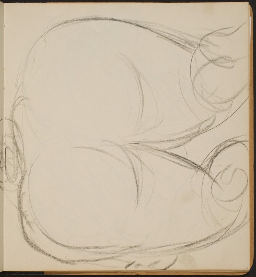 Weiblicher Akt in Rückenansicht (Nude from Behind) [p. 13]