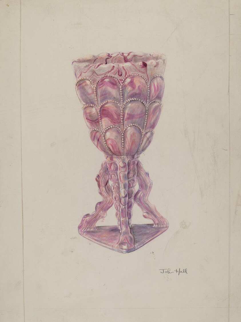 Marbleized Vase